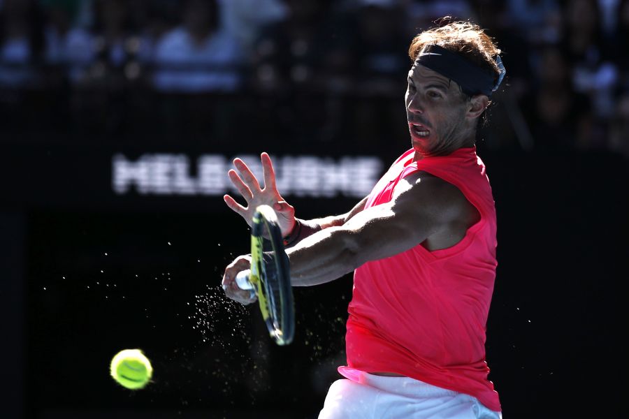 Nadal clicks into top gear, brushes aside Carreno Busta